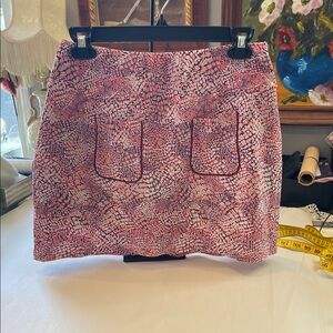 Foray Golf Abstract Pink Skort Size Medium – Women’s Athletic Pockets Skort